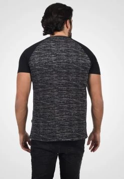 Offres ⌛ Solid SDMEVIO - T-shirt Imprimé - Black ❤️ -Solid Soldes 3be2e539cb1b4331b0cfaca2eef753f7