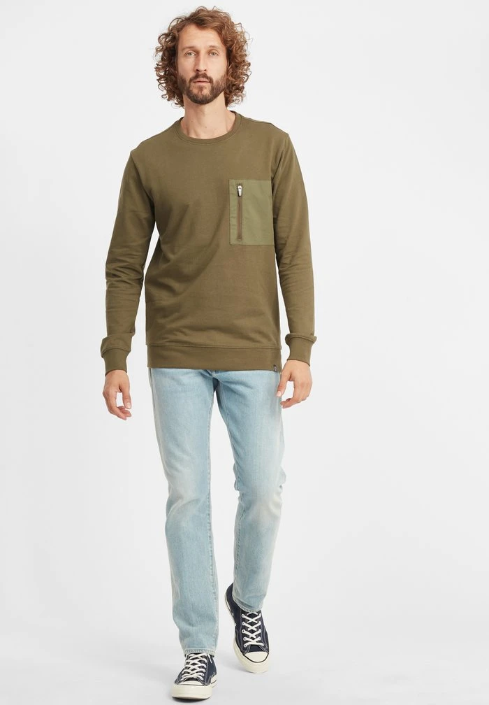 Meilleure affaire ✨ Solid SDJONKO - Sweatshirt - Ivy Green 👍 2 Meilleure affaire ✨ Solid SDJONKO - Sweatshirt - Ivy Green 👍 – Image 2