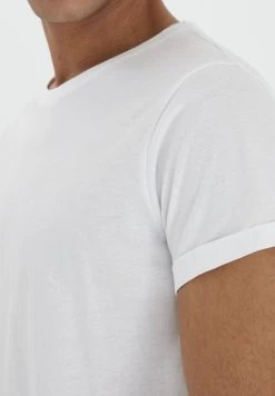 Grosses soldes ✨ Solid SDLONGO - T-shirt Basique - White 🥰 -Solid Soldes 3d3b201cbc5a49619f431a97e11354b4