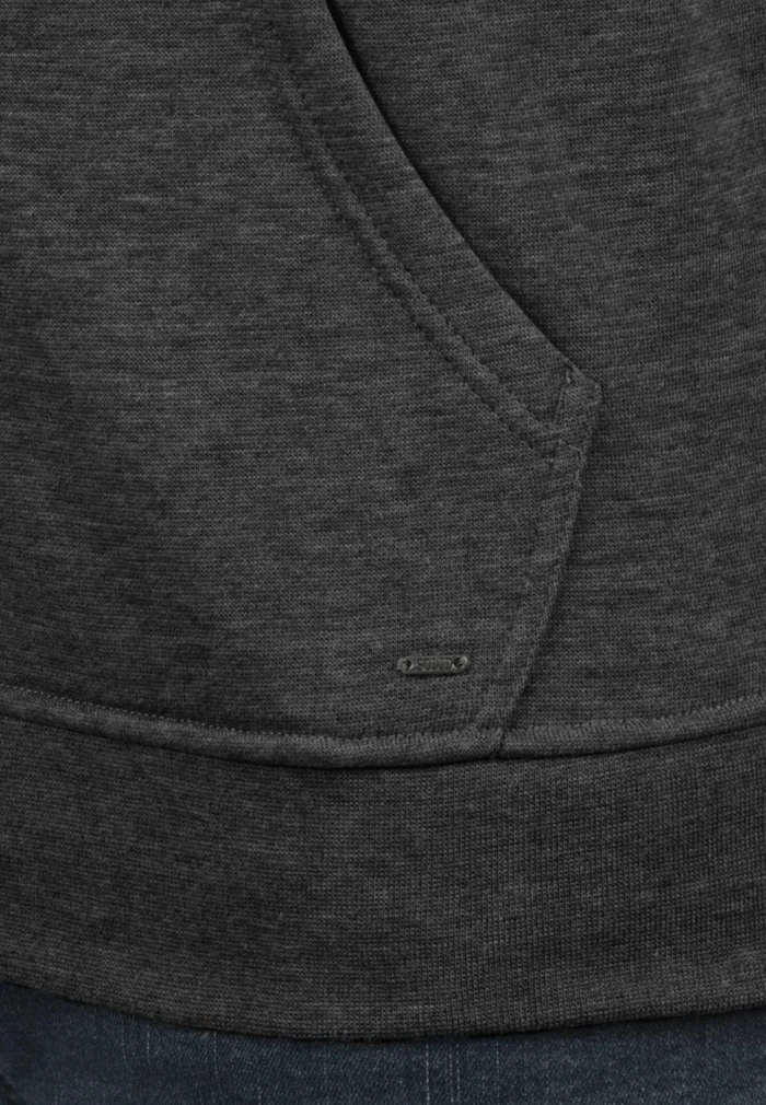 Promo 🔥 Solid SDOLLI - Sweat à Capuche Zippé - Dark Grey 👍 4 Promo 🔥 Solid SDOLLI - Sweat à Capuche Zippé - Dark Grey 👍 – Image 4