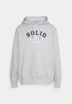 Budget ⌛ Solid SDVARESH HOOD - Sweatshirt - Light Grey Melange 🤩 -Solid Soldes 3f02a6355b9647599e95945e031074d6