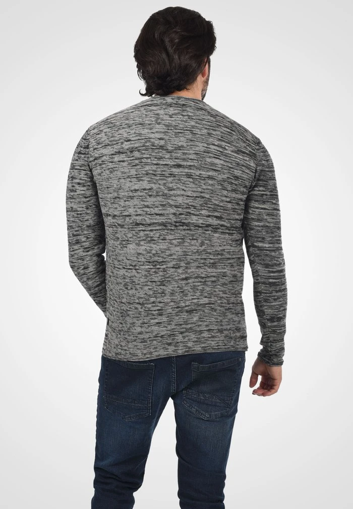Bon marché 😉 Solid SDKNIT - Pullover - Grey Mel 🛒 3 Bon marché 😉 Solid SDKNIT - Pullover - Grey Mel 🛒 – Image 3