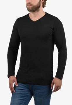 Promo 💯 Solid SDBASIL - T-shirt à Manches Longues - Blue 🔥 6 Promo 💯 Solid SDBASIL - T-shirt à Manches Longues - Blue 🔥 -Solid Soldes 41b7e8f145634f079e533b8ce918edc7