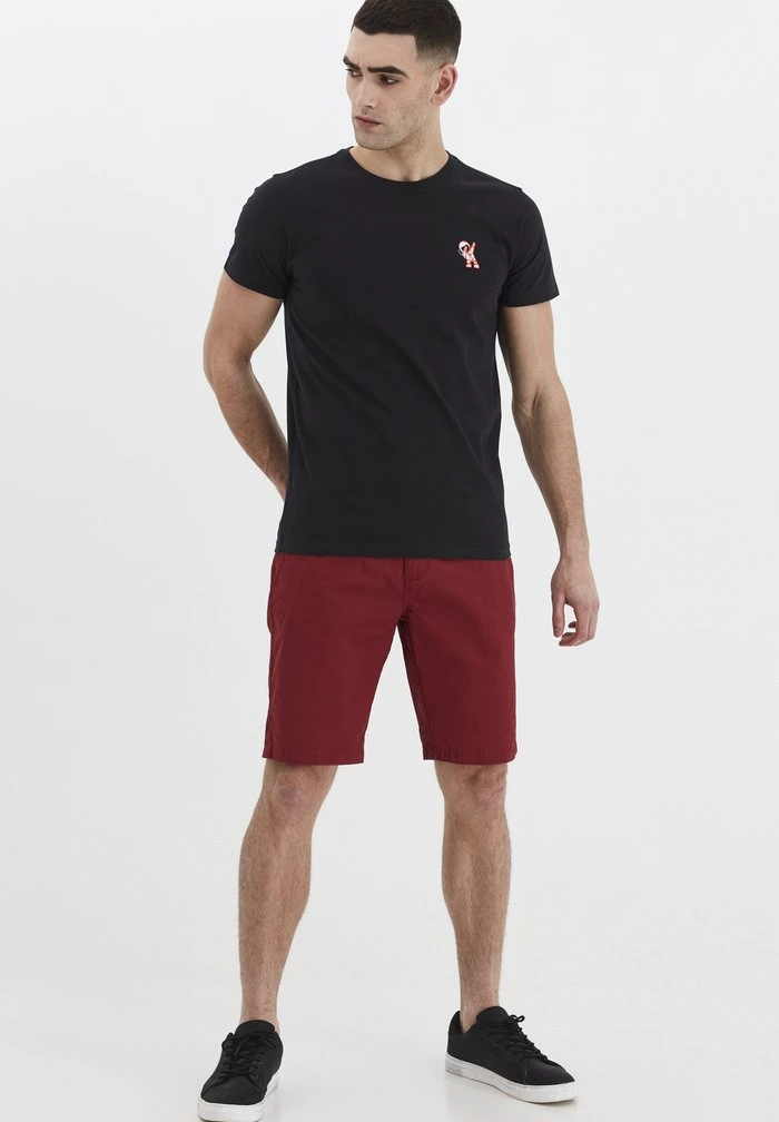 Acheter 🌟 Solid SDTHORGE - T-shirt Basique - Black ❤️ 2 Acheter 🌟 Solid SDTHORGE - T-shirt Basique - Black ❤️ – Image 2