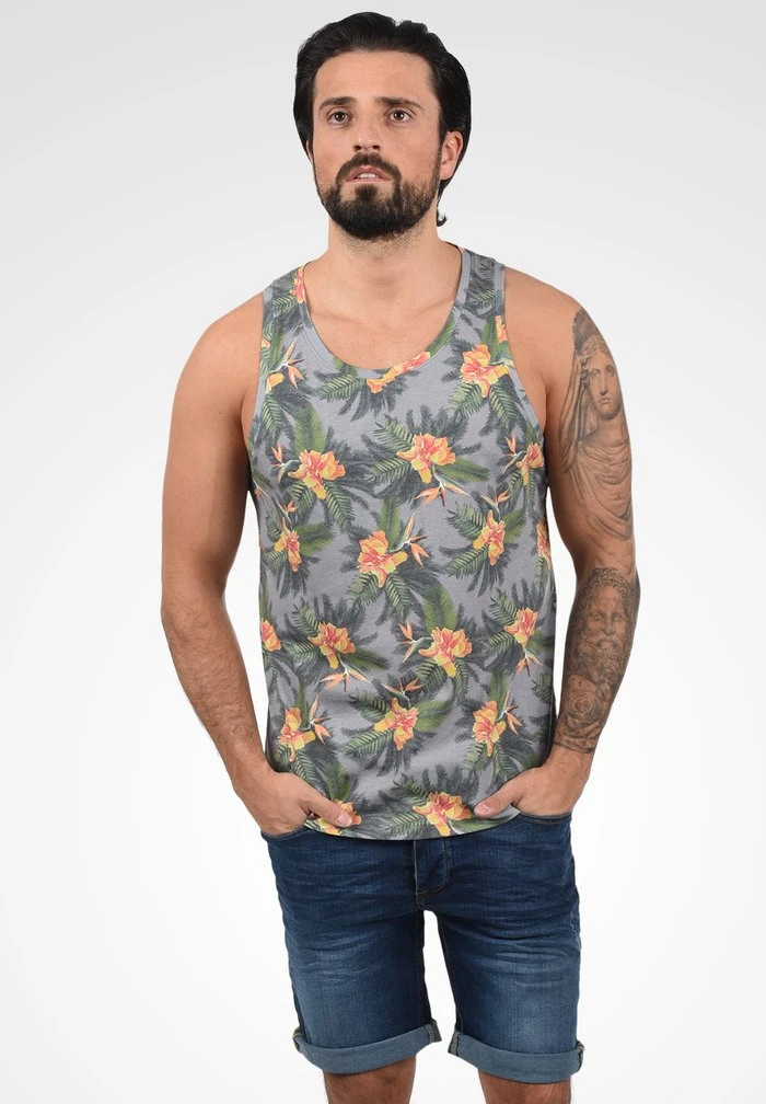 Tout neuf 🌟 Solid SDFAIZ - Débardeur - Dark Grey 😉 1 Tout neuf 🌟 Solid SDFAIZ - Débardeur - Dark Grey 😉