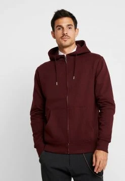 De gros 🔥 Solid SDSWEAT - Sweat à Capuche Zippé - Wine ⌛