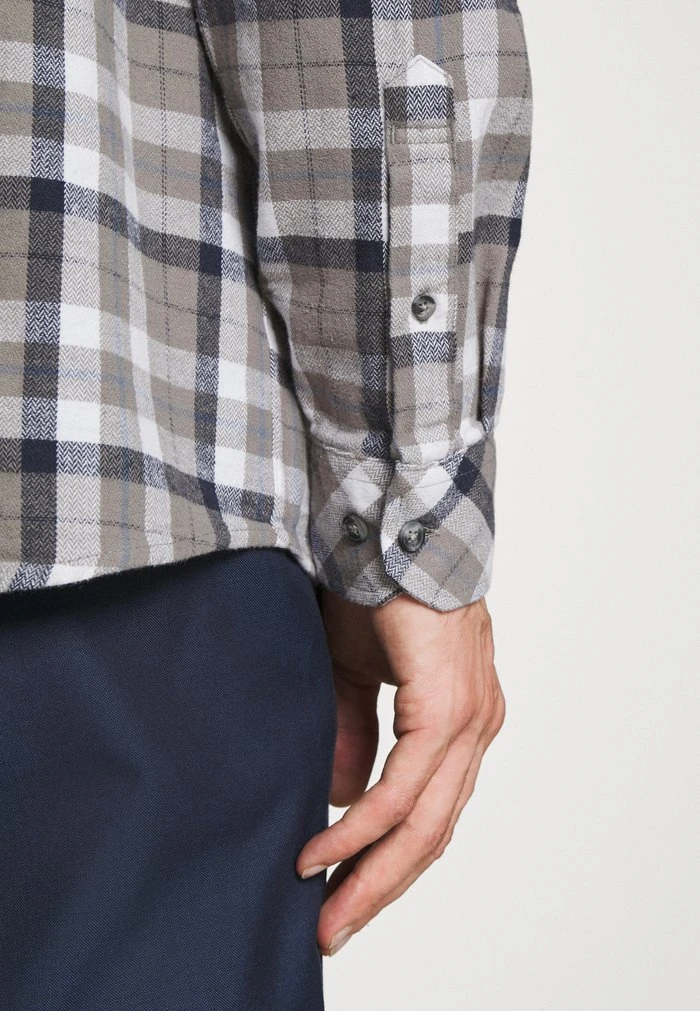 Remise 🔔 Solid SDTERKIL HERRINGBONE CHECK 21105659 - Chemise - Grey Melange ⌛ 7 Remise 🔔 Solid SDTERKIL HERRINGBONE CHECK 21105659 - Chemise - Grey Melange ⌛ – Image 7