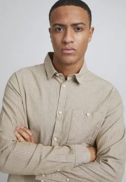 Le moins cher 🎉 Solid Chemise - Sand ✔️ -Solid Soldes 454721f28e1d4fac975556f0e95e35cb