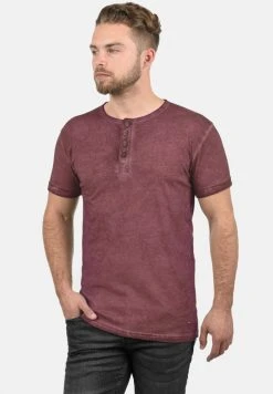 Grosses soldes ❤️ Solid SDTIHN - T-shirt Basique - Wine Red ✔️