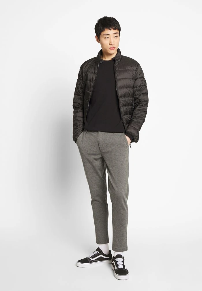 Vente flash ❤️ Solid PANTS DAVE BARRO - Pantalon Classique - Dark Grey 👍 2 Vente flash ❤️ Solid PANTS DAVE BARRO - Pantalon Classique - Dark Grey 👍 – Image 2