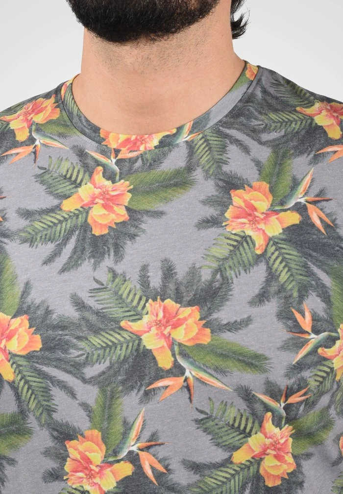 Tout neuf 👍 Solid SDFAIK - T-shirt Imprimé - Mid Grey 🌟 4 Tout neuf 👍 Solid SDFAIK - T-shirt Imprimé - Mid Grey 🌟 – Image 4