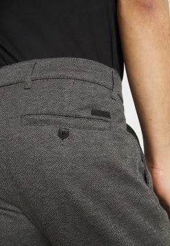 Vente flash 😀 Solid SDDAVE BARRO - Pantalon Classique - Medium Grey Melange 🤩 -Solid Soldes 4aa3371710f846cf9121b162eb68d260