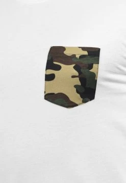 Acheter 🌟 Solid SDCALVIN - T-shirt Imprimé - White 🎁 -Solid Soldes 4ace2e39b2b04aa19757221dbe129d88