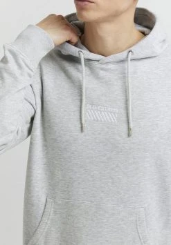 De gros 🧨 Solid RUBIN - Sweat à Capuche - Light Grey Melange 🎉 -Solid Soldes 4bc0e00a5f284a3bb783a2ed58561489