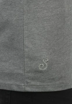 Meilleure affaire 😀 Solid SDILARI - T-shirt Imprimé - Grey Melange ✔️ -Solid Soldes 4bd2b118e92c464db1f1573e2af997cd