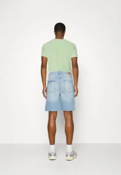 Acheter ⌛ Solid BRAYSON OWEN - Short En Jean - Light Blue Denim ❤️ -Solid Soldes 4d1dd5461a7c42fa97b63850e9f5494a