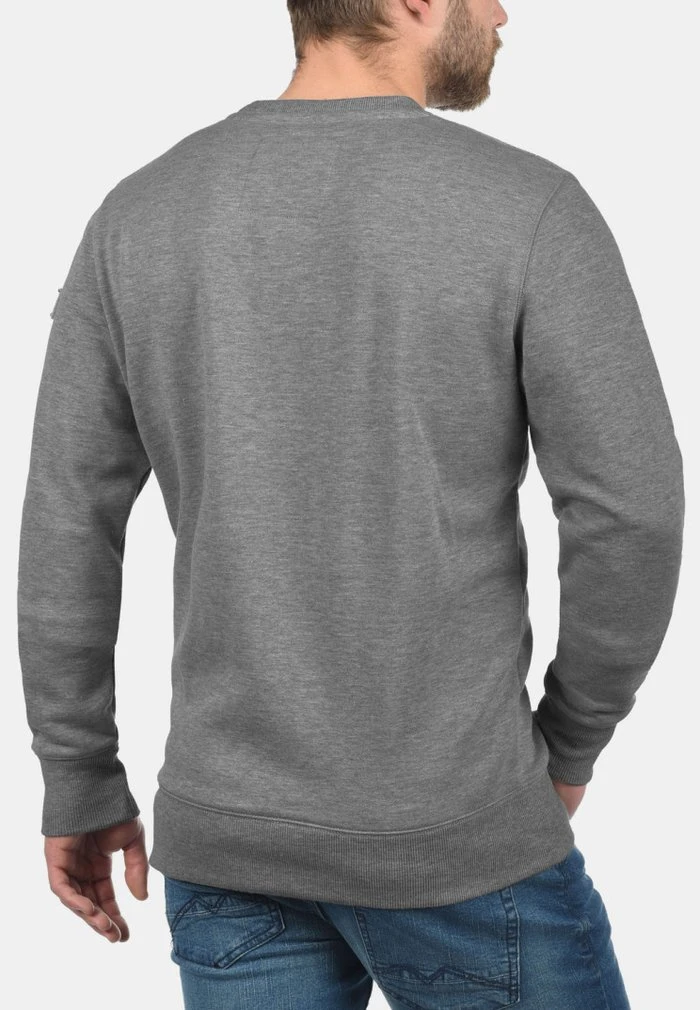 Meilleur prix 😍 Solid TRIP-O-NECK - Sweatshirt - Grey Melange 🌟 2 Meilleur prix 😍 Solid TRIP-O-NECK - Sweatshirt - Grey Melange 🌟 – Image 2