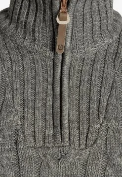 Vente flash ❤️ Solid SDPANKRAZ - Pullover - Dark Grey ✨ -Solid Soldes 4e85792835c64419a3897b79cdd0e1be