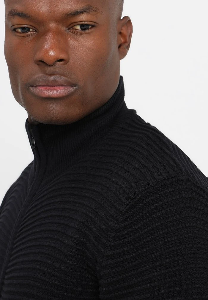 Vente flash ✨ Solid SDSTRUAN CARDIGAN - Gilet - Black 🌟 5 Vente flash ✨ Solid SDSTRUAN CARDIGAN - Gilet - Black 🌟 – Image 5