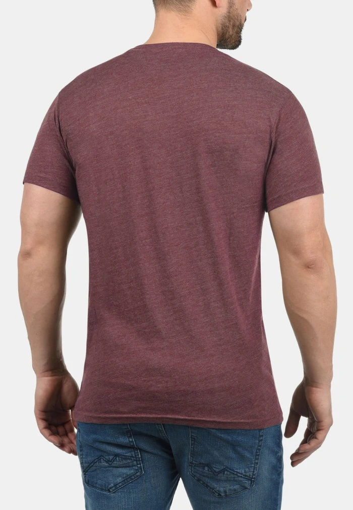 Le moins cher 🌟 Solid Sweatshirt - Wine Red M ⭐ 2 Le moins cher 🌟 Solid Sweatshirt - Wine Red M ⭐ – Image 2