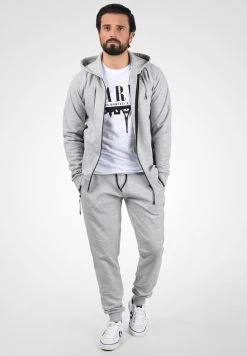 Promo 👏 Solid SDGELLO - Pantalon De Survêtement - Light Grey Melange ⭐ -Solid Soldes 4f140b84193d417590b456a73e2152bd