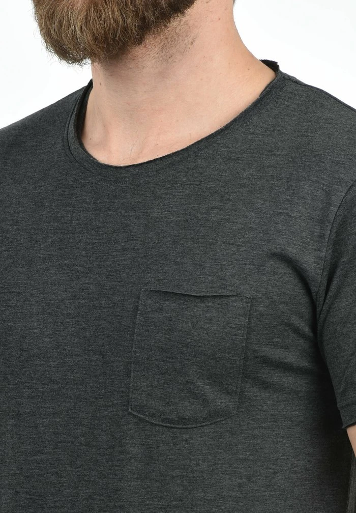 Coupon 😀 Solid SDANDREJ - T-shirt Basique - Dark Grey ❤️ 3 Coupon 😀 Solid SDANDREJ - T-shirt Basique - Dark Grey ❤️ – Image 3