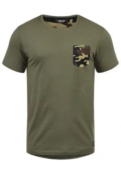 Vente flash ✨ Solid SDCALVIN - T-shirt Imprimé - Dusty Olive 😍 -Solid Soldes 4f974af2912c422ba7fd0b28e72ad198