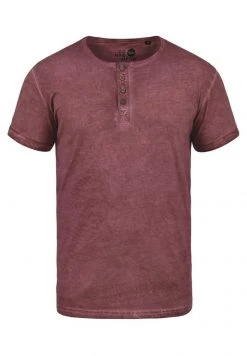 Grosses soldes ❤️ Solid SDTIHN - T-shirt Basique - Wine Red ✔️ -Solid Soldes 51474af0ef1b49bba4443b12694806ce