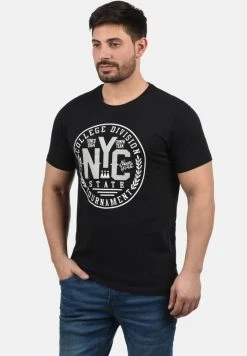 Tout neuf 😀 Solid SDYORK - T-shirt Imprimé - Black ⭐