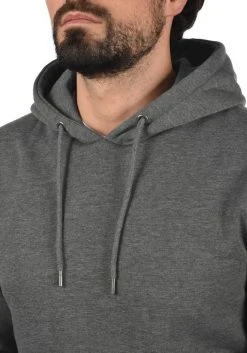 Tout neuf 🎉 Solid SDBERT - Sweat à Capuche - Grey Melange ⭐ -Solid Soldes 51b745a7394a4b9d94374244a8b81c84
