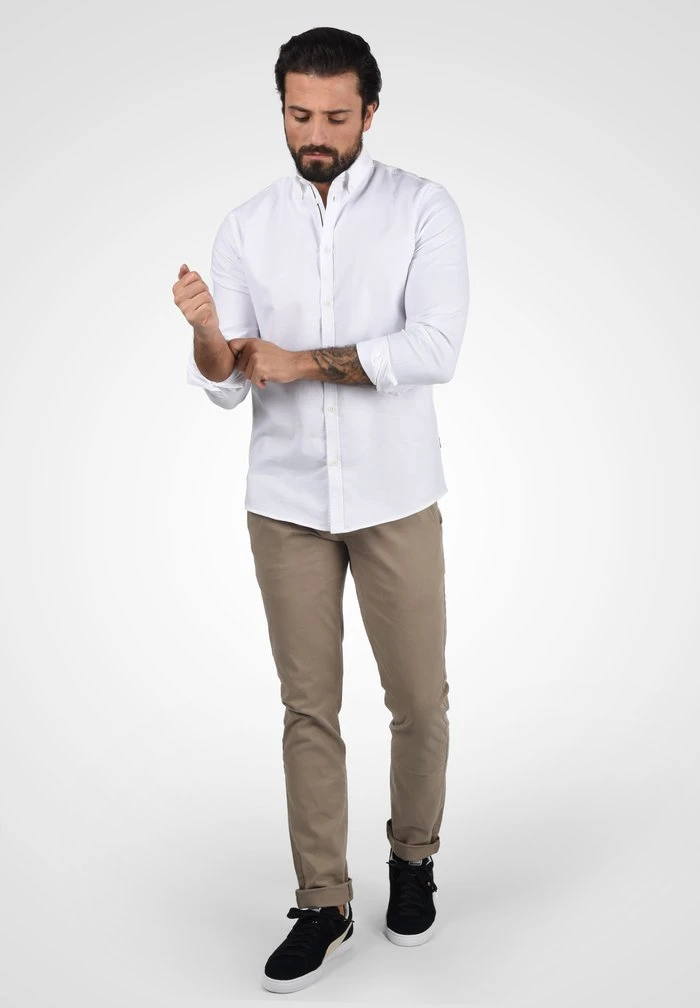 Offres 👏 Solid SDALLI - Chemise - White 🛒 2 Offres 👏 Solid SDALLI - Chemise - White 🛒 – Image 2