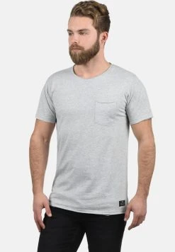 Meilleure affaire 👍 Solid SDANDREJ - T-shirt Basique - Light Grey 👍
