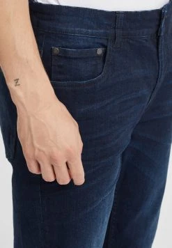Meilleure affaire 🎁 Solid SDFINLAY - Jean Droit - Dark Blue Denim 🤩 -Solid Soldes 537b36968de24d20b6a763190ec92ce1