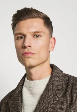 Acheter 🛒 Solid SDTAVE HERRINGBONE ✔️ COAT 21105919 - Manteau Classique - Black ✔️ -Solid Soldes 54a747997c32424fb78c409feab73e09