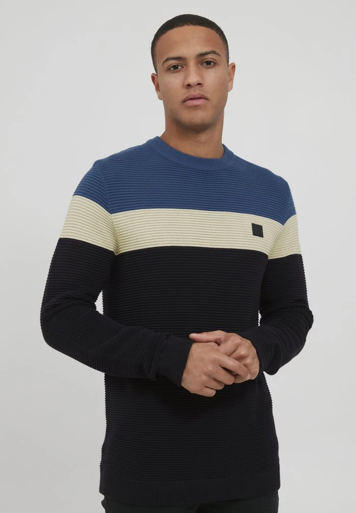 Offres 🛒 Solid SDVALENCIA 21106793 - Pullover - Ensign Blue ⭐ 1 Offres 🛒 Solid SDVALENCIA 21106793 - Pullover - Ensign Blue ⭐