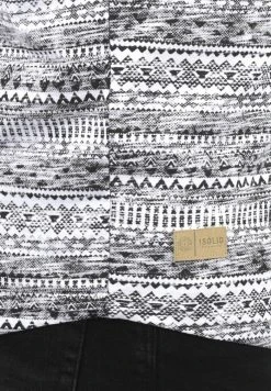 Coupon 😉 Solid SDINGO - T-shirt Imprimé - Black ⌛ -Solid Soldes 5566ef8dca9943c297fdd768fbb61211