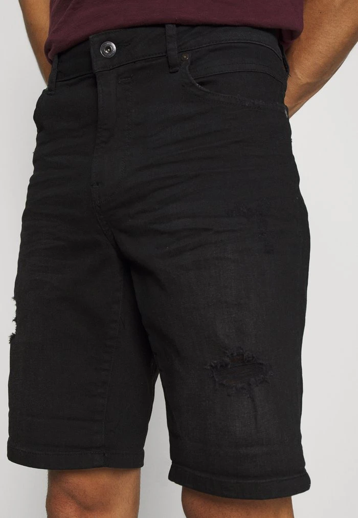 Sortie 🔔 Solid SDREGULAR - Short En Jean - Black 😉 4 Sortie 🔔 Solid SDREGULAR - Short En Jean - Black 😉 – Image 4