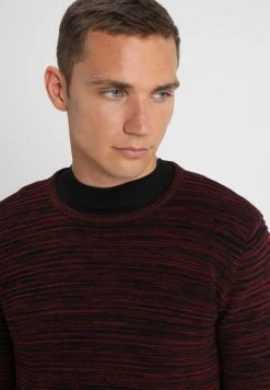 Sortie 👏 Solid SDSTRUAN - Pullover - Wine 🔔 -Solid Soldes 566d56a08a814231852290192e254754