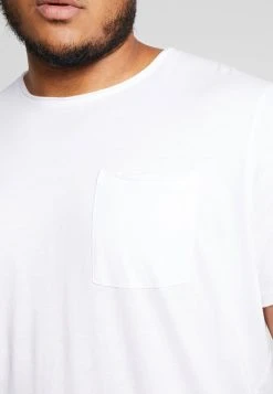 Grosses soldes 😍 Solid GAYLIN - T-shirt Basique - White ❤️ -Solid Soldes 568eddfffe114a90bdd4a5daaaf0a137