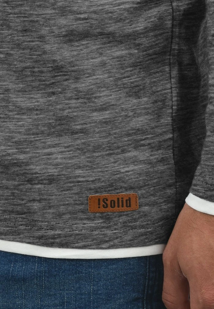 Top 10 ⌛ Solid SDBELAGOS - T-shirt à Manches Longues - Black 😍 4 Top 10 ⌛ Solid SDBELAGOS - T-shirt à Manches Longues - Black 😍 – Image 4