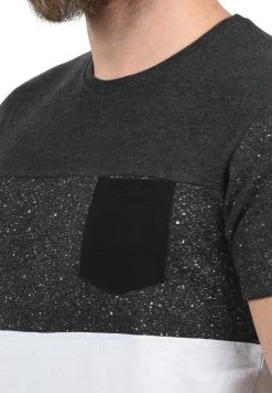 De gros 🔥 Solid SDKOLD - T-shirt Imprimé - Dark Grey Melange ⭐ -Solid Soldes 56c8369294bf4dcdaddbca1ee5c59c0c