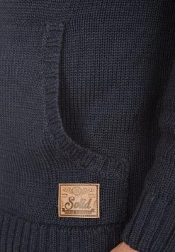 Acheter ⭐ Solid SDPARAS - Pullover - Dark Blue ❤️ -Solid Soldes 57180664cfe2407c940175eeee3214e4