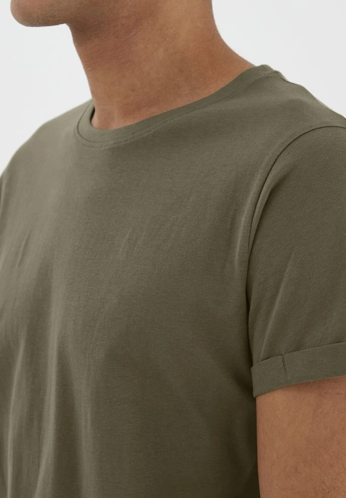 Bon marché ✔️ Solid SDLONGO - T-shirt Basique - Ivy Green 💯 4 Bon marché ✔️ Solid SDLONGO - T-shirt Basique - Ivy Green 💯 – Image 4