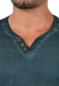 Grosses soldes ✨ Solid SDTINOX - T-shirt à Manches Longues - Blue ❤️ -Solid Soldes 578619c9fbf34d73b88289d960f11514