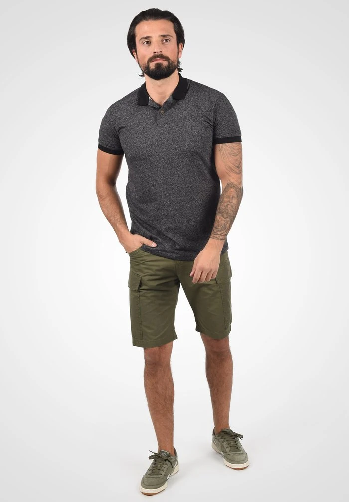 Vente flash ❤️ Solid SDSHORTS - Pantalon Cargo - Dusty Olive 🧨 2 Vente flash ❤️ Solid SDSHORTS - Pantalon Cargo - Dusty Olive 🧨 – Image 2