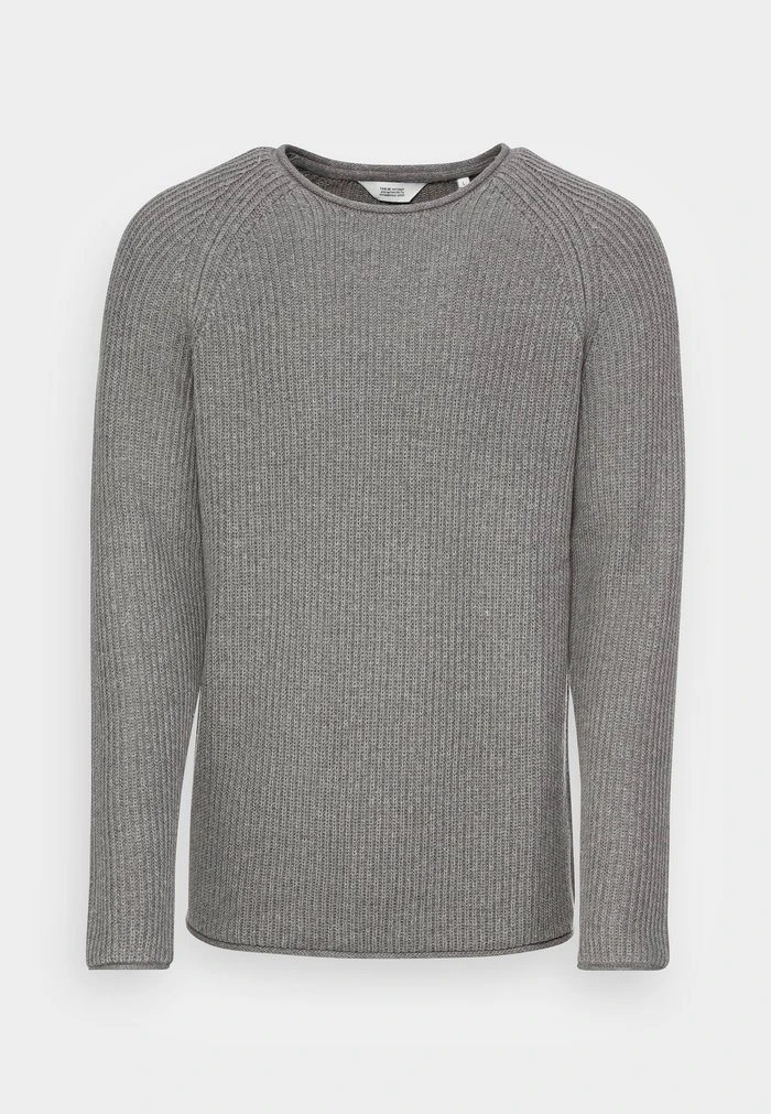 Meilleure affaire ✔️ Solid TERRY O NECK - Pullover - Grey Melange ✨ 4 Meilleure affaire ✔️ Solid TERRY O NECK - Pullover - Grey Melange ✨ – Image 4