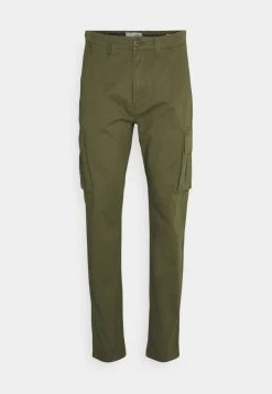 Coupon 👏 Solid TRUC CARGO FIRM WAIST - Pantalon Cargo - Ivy Green 🌟 -Solid Soldes 5ac2372506944cdc8fde852dfe4e1049