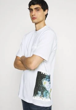 Sortie ✔️ Solid PHILIP - T-shirt Imprimé - White ✨ -Solid Soldes 5d3ffbc9a5c24237b296ec9f87da7ed4