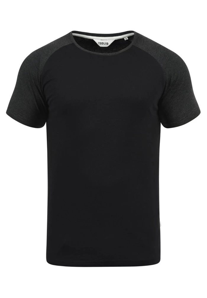 Sortie 🌟 Solid SDBASTIAN - T-shirt Basique - Black 🎁 4 Sortie 🌟 Solid SDBASTIAN - T-shirt Basique - Black 🎁 – Image 4