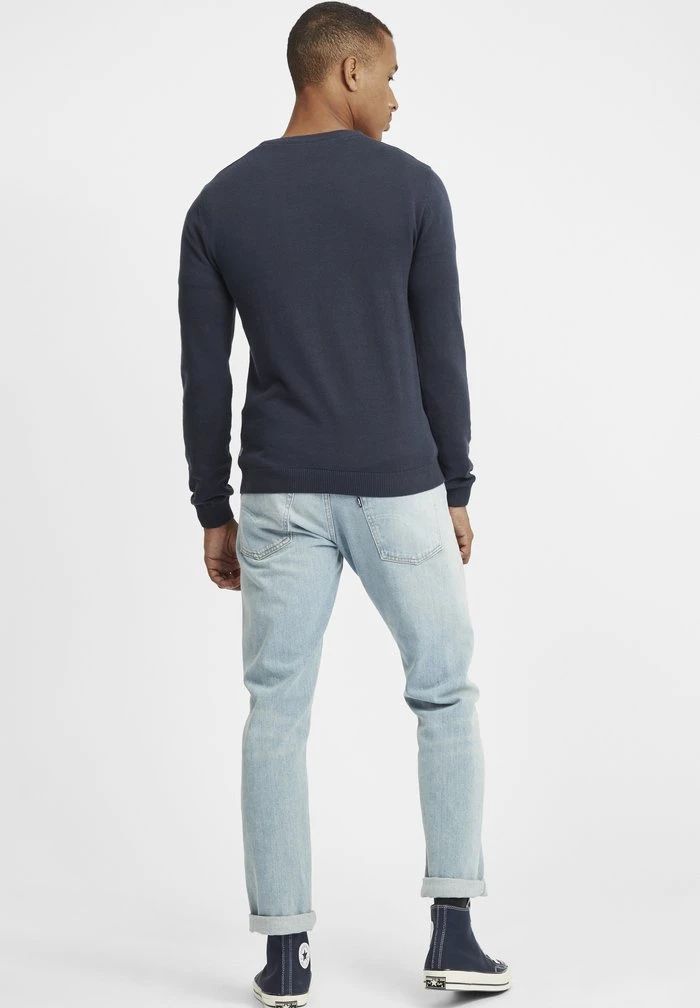 Nouveau ✔️ Solid SDALEGRE - Pullover - Insignia Blue ⭐ 3 Nouveau ✔️ Solid SDALEGRE - Pullover - Insignia Blue ⭐ – Image 3